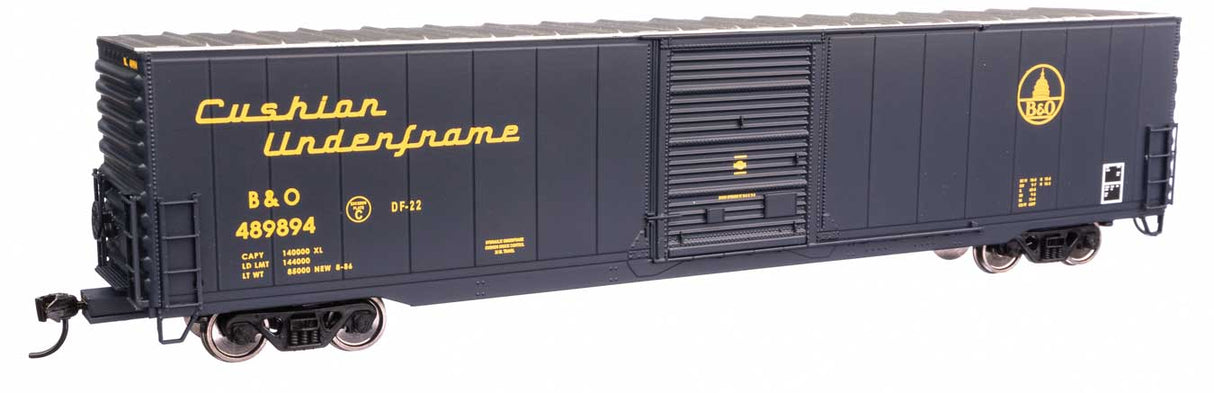 Walthers Mainline HO 910-3356 60' P-S Single Door Auto Parts Box Car, Baltimore and Ohio #489894
