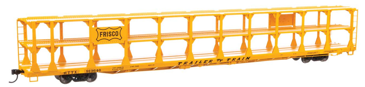 Walthers Mainline HO 910-8220 Tri-Level Open Auto Rack, St. Louis-San Francisco/TT #913646
