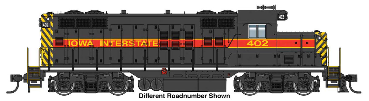PREORDER Walthers Mainline HO 910-20513 EMD GP9 Phase II with Chopped Nose, ESU Locomotive Iowa Interstate #407