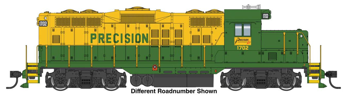PREORDER Walthers Mainline HO 910-20515 EMD GP9 Phase II with Chopped Nose, ESU Locomotive Precision National #1704