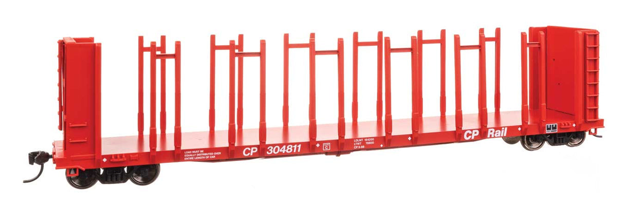 Walthers Mainline HO 50804 63' Pulpwood Flatcar, Canadian Pacific #304811