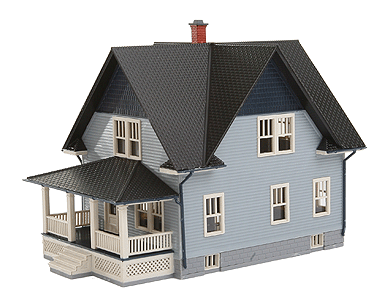 Atlas N 2851 Atlas N Kim's Classic American Home Classic Home Kit, 3-1/2 x 1-3/4 x 2-1/2" 8.9 x 4.4 x 6.4cm