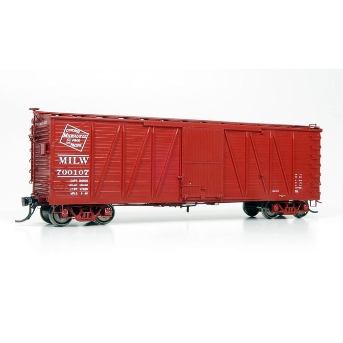 Rapido HO 142006 USRA Single-Sheathed Box Cars, Milwaukee Road (CMStP&P) (6)