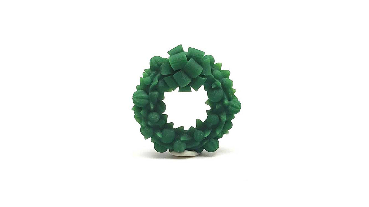 All Scale Miniatures N 16011028 Holiday Wreath, Unpainted