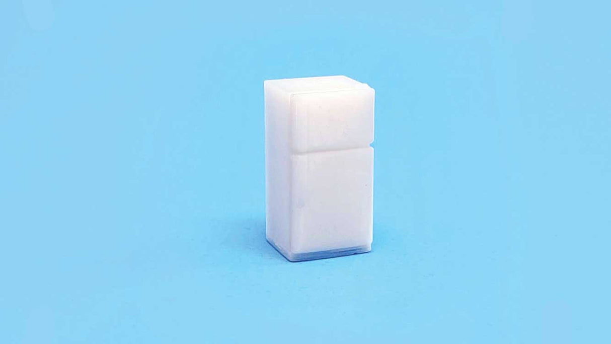 All Scale Miniatures N 16011011 Kitchen Refrigerator (Fridge), Unpainted