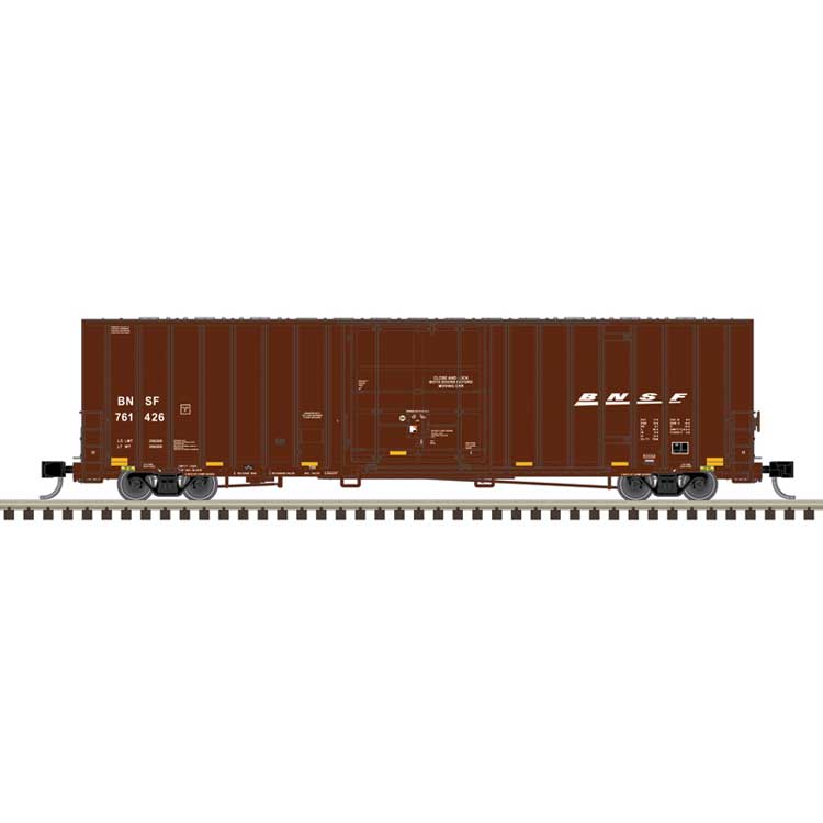Atlas N 50006941 Gunderson 7538 Single-Door Boxcar, BNSF Railway #761426 (Boxcar Redk, Wedge Logo)