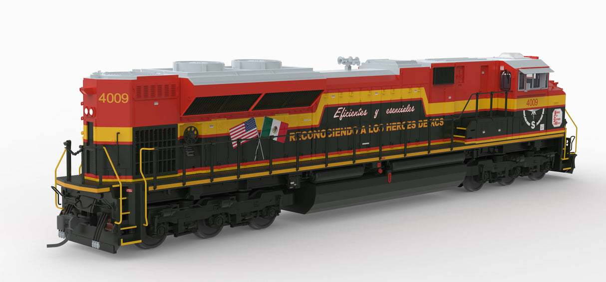 PREORDER Broadway Limited Imports HO 10434 EMD SD70ACe, Kansas City Southern 4009, "Heroes" Scheme, No-Sound / DCC-Ready