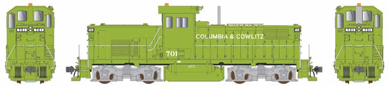 PREORDER Bowser HO 60656 Alco C415, Columbia & Cowlitz #701