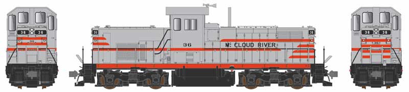 PREORDER Bowser HO 60688 Alco C415, LokSound V5 and Locomotive McCloud River #36 (DCC & Sound-Equipped)