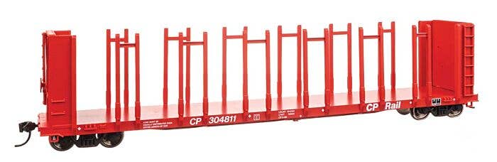 Walthers Mainline HO 50804 63' Pulpwood Flatcar, Canadian Pacific #304811