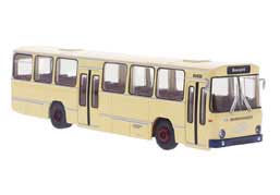PREORDER Brekina HO 56269 Bussing 120N Bus, Assembled, Regionalverkehr Munster (beige, white, black, German Lettering)