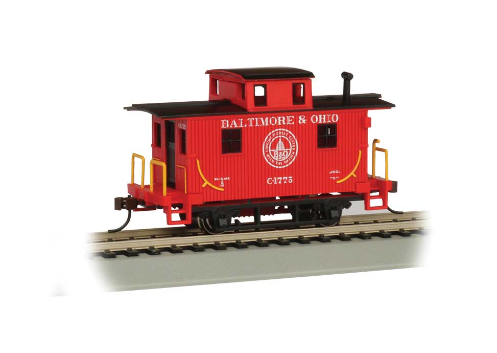 Bachmann HO 18404 Bobber Caboose, Baltimore and Ohio #C-1775