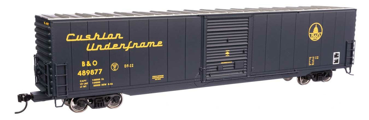 Walthers Mainline HO 910-3356 60' P-S Single Door Auto Parts Box Car, Baltimore and Ohio #489894