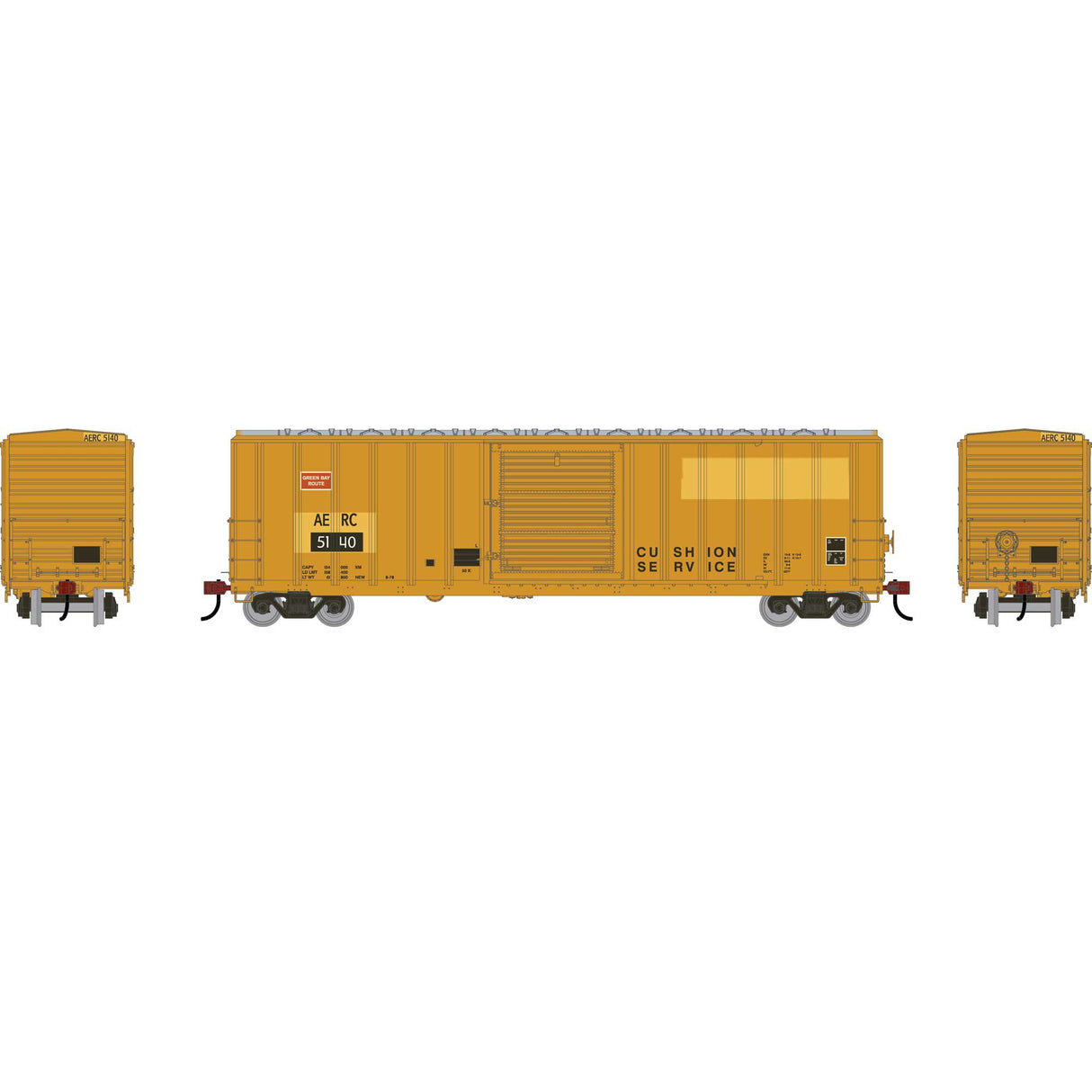 PREORDER Athearn HO ATH-3650 50' FMC 5347 Single Door Box Car, Primed For Grime AERC #5130