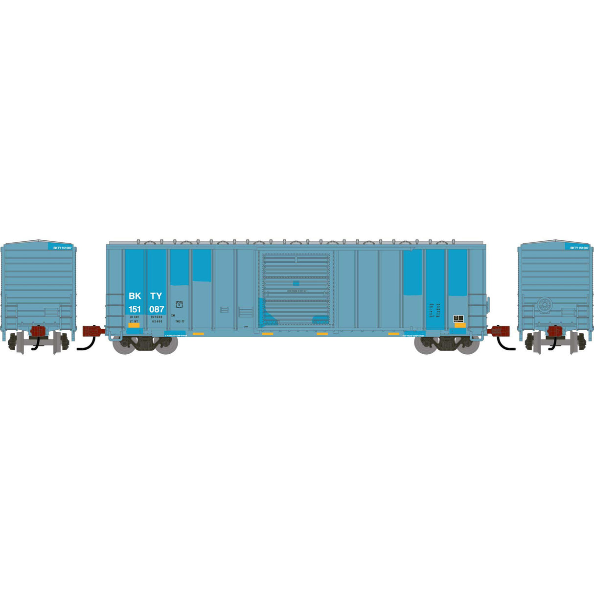 PREORDER Athearn N ATH-3677 50' FMC 5347 Single Door Box Car, Primed For Grime BKTY #151087
