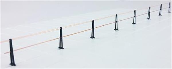 Tichy Train Group HO 8300 PRR Pipe Railing Stanchions (30)