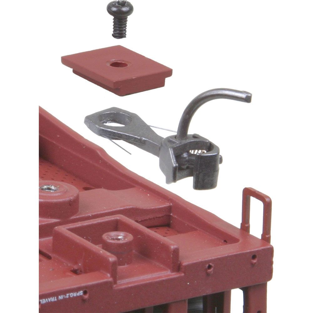 Kadee HO 141 Metal "WHISKER" Coupler Long (25/64") Underset Shank (2 Pair)