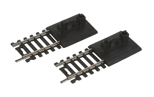 Life-Like HO 433-3008 Code 100 Nickel Silver Lighted Bumpers (2)