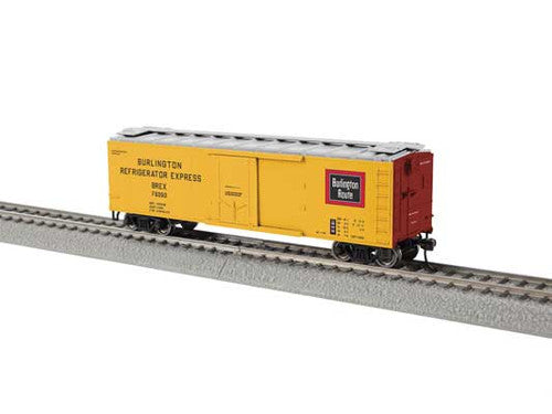 Lionel HO 2454170 40' Steel Reefer, Chicago, Burlington & Quincy #76060