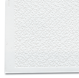 N Scale Architect O 50056 Model Builders Supply Line Styrene Sheets .020 x 11 x 14", Textured Block (2)