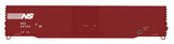 Walthers Mainline HO 910-3368 60' P-S Single Door Auto Parts Box Car, Norfolk Southern #43768