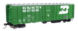 Walthers Mainline HO 910-3780 50' AAR Mechanical Refrigerator Car, Burlington Northern #747098