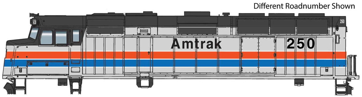 Walthers Mainline HO 910-9464 EMD F40PH, Amtrak (Phase II) #268