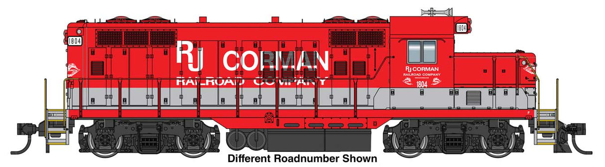 PREORDER Walthers Mainline HO 910-10518 EMD GP9 Phase II with Chopped Nose, RJ Corman #1831