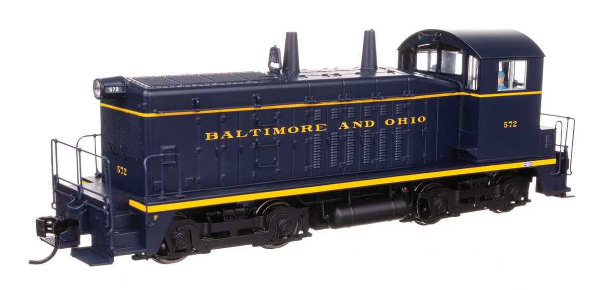 Walthers Mainline HO 20624 EMD NW2 Phase V Locomotive ESU, Baltimore & Ohio #572
