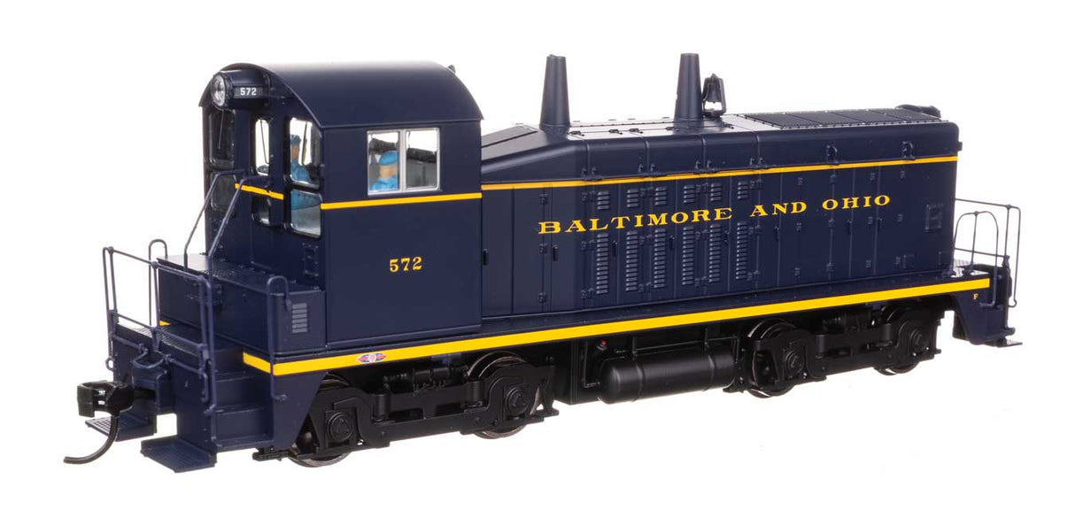 Walthers Mainline HO 20624 EMD NW2 Phase V Locomotive ESU, Baltimore & Ohio #572