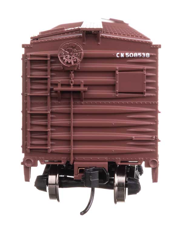 Walthers Mainline HO 910-40356 40' ARA Single Sheathed Boxcar with Dreadnaught Ends, Canadian National #508538
