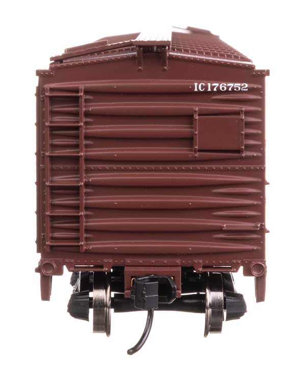 Walthers Mainline HO 910-40365 40' ARA Single Sheathed Boxcar with Dreadnaught Ends, Illinois Central #176752