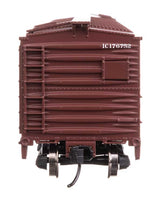 Walthers Mainline HO 910-40365 40' ARA Single Sheathed Boxcar with Dreadnaught Ends, Illinois Central #176752