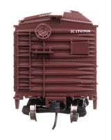 Walthers Mainline HO 910-40366 40' ARA Single Sheathed Boxcar with Dreadnaught Ends, Illinois Central #176768