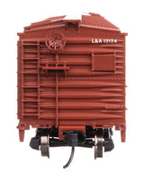 Walthers Mainline HO 910-40367 40' ARA Single Sheathed Boxcar with Dreadnaught Ends, Louisiana & Arkansas #12124