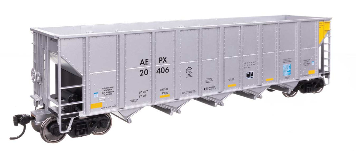Walthers Mainline HO 910-57102 50' RD-4 Hopper, American Electrical Power Service Corp. AEPX #20406