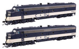 Walthers Proto HO 920-49910 EMD E8 A/A Set, Chesapeake and Ohio #4020/4025