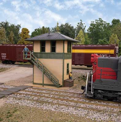 Walthers Cornerstone HO 3556 Trackside Signal Tower Kit