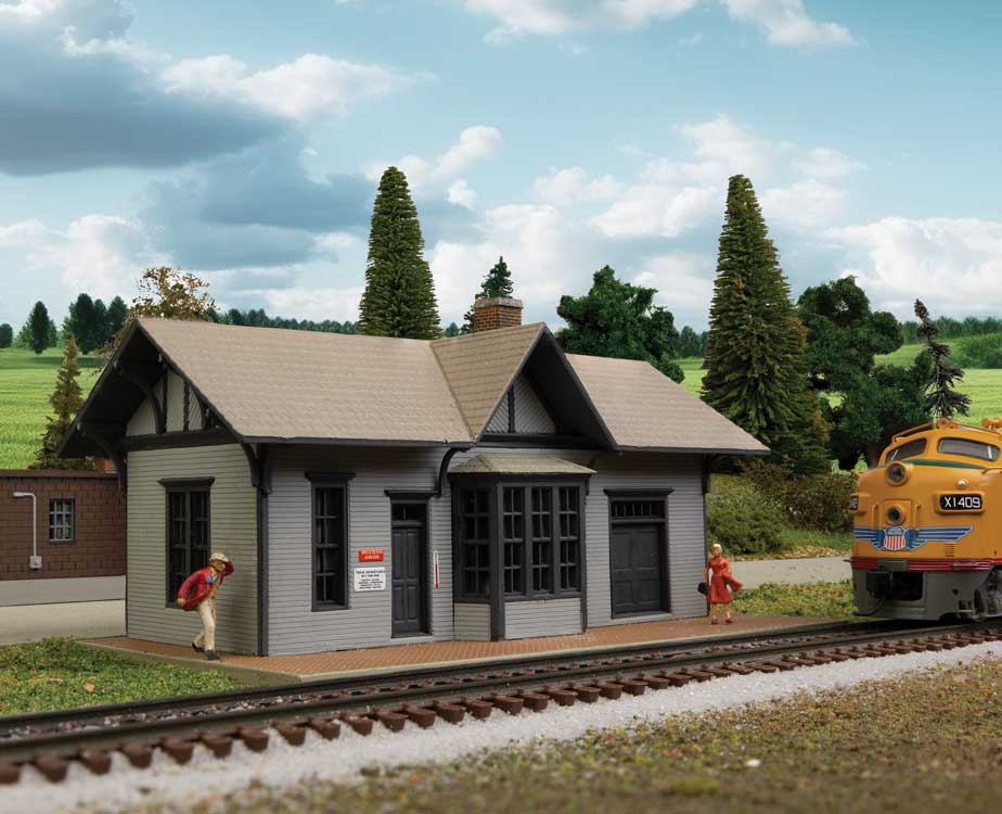 Walthers Cornerstone N 933-3894 Golden Valley Depot Kit