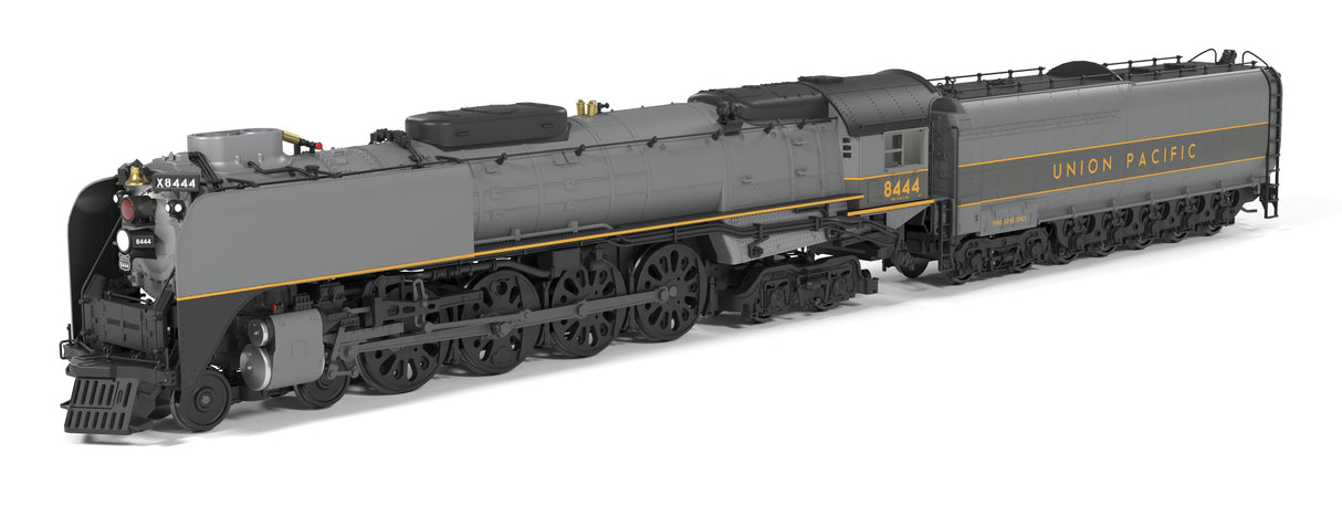 PREORDER Broadway Limited Imports HO 10204 Union Pacific 4-8-4,  Class FEF-3, #8444, Greyhound, 1987-1989 Appearance, Paragon4 Sound/DC/DCC, w/ Smoke