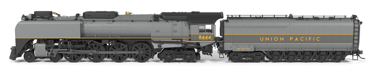 PREORDER Broadway Limited Imports HO 10204 Union Pacific 4-8-4,  Class FEF-3, #8444, Greyhound, 1987-1989 Appearance, Paragon4 Sound/DC/DCC, w/ Smoke