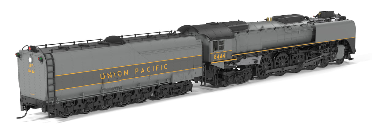 PREORDER Broadway Limited Imports HO 10204 Union Pacific 4-8-4,  Class FEF-3, #8444, Greyhound, 1987-1989 Appearance, Paragon4 Sound/DC/DCC, w/ Smoke