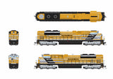 PREORDER Broadway Limited Imports HO 10430 EMD SD70ACe, EMD Demo 1201, Yellow Progress Rail, No-Sound / DCC-Ready