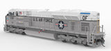 PREORDER Broadway Limited Imports HO 10444 EMD SD70ACe, US Air Force #135 Fantasy Paint, No-Sound / DCC-Ready