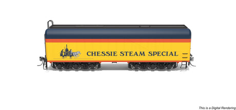 PREORDER Broadway Limited Imports HO 10575 Chessie Steam Special Auxiliary Water Tender, #2101-A, HO Scale