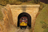 Monroe Models HO 110 Single-Track Tunnel Portal, Cut Stone