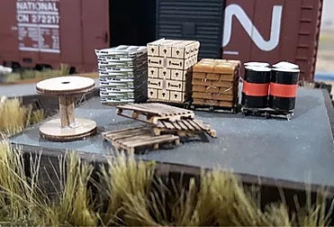 Osborn Model Kits HO 1127 Pallet Load Set Kit