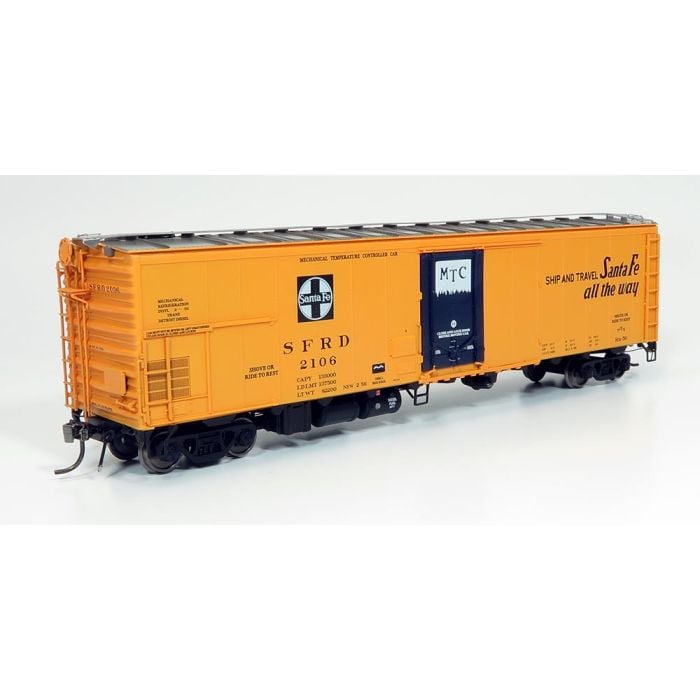 Rapido HO 156003 RR-56 Mechanical Reefers, Santa Fe (4)