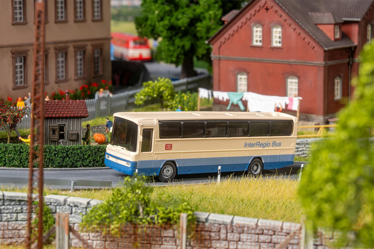 PREORDER Faller HO 161424 Digital Car System Powered Mercedes-Benz O 305 Bus, German Railroad DB AG