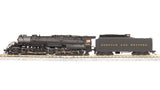 Broadway Limited Imports N 7222 Y6b 2-8-8-2 with 221 Tender, Norfolk and Western #2195